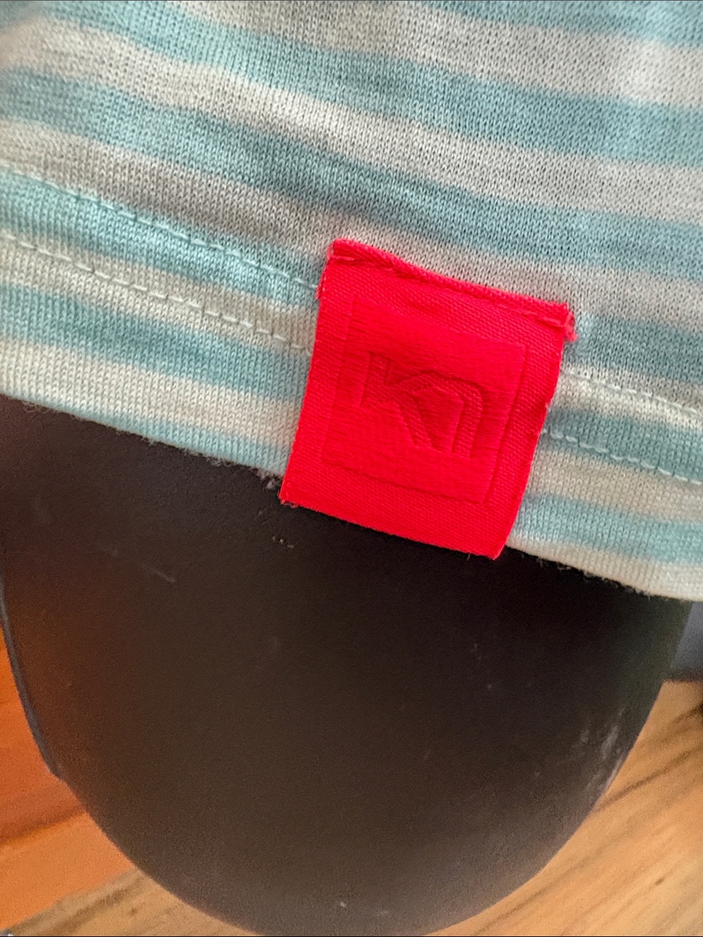 Kari TRAA 100% wool striped tank top - Picture 3 of 7